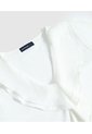 Blusa Con Bolero Frontal Cascada Mujer  Para Mujer Blanco Patprimo de Patprimo