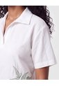 Camisa Con Estampado Para Mujer  Para Mujer Blanco Patprimo de Patprimo