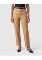 Pantalón Recto Clásico Mujer  Para Mujer Amarillo Patprimo de Patprimo