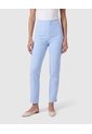 Pantalón Ajustado De Tiro Alto Mujer  Para Mujer Azul Patprimo de Patprimo