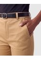 Pantalón Recto Clásico Mujer  Para Mujer Amarillo Patprimo de Patprimo