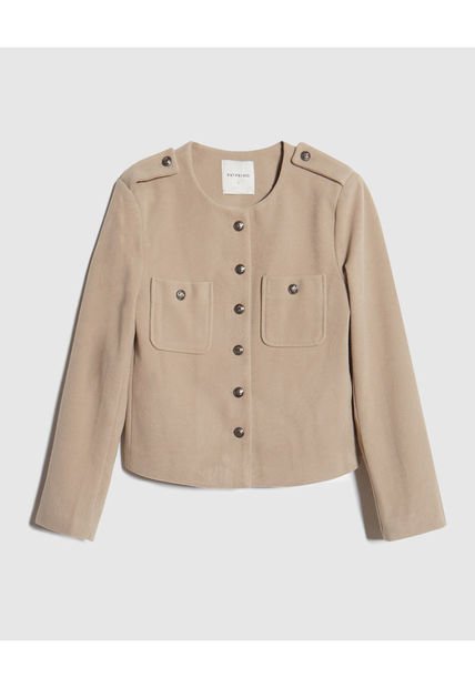 Chaqueta Para Mujer Moda Color Beige Marca Patprimo #30080533