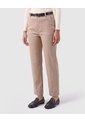 Pantalón Chino Con Cinturón Mujer  Para Mujer Café Patprimo de Patprimo