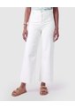 Jeans Culotte De Tiro Alto Mujer  Para Mujer Blanco Patprimo de Patprimo