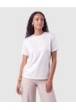 Camiseta Manga Corta Metalizada Mujer  Para Mujer Gris Patprimo de Patprimo