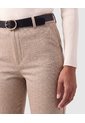 Pantalón Chino Con Cinturón Mujer  Para Mujer Café Patprimo de Patprimo