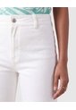 Jeans Culotte De Tiro Alto Mujer  Para Mujer Blanco Patprimo de Patprimo