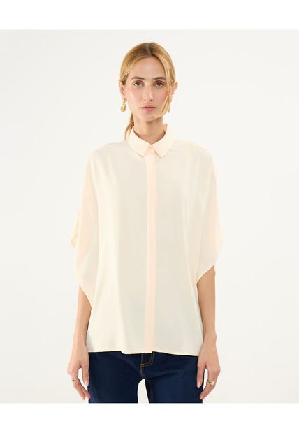 Camisa Para Mujer Manga Corta Color Amarillo  Marca Patprimo #30010655