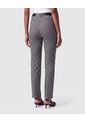 Pantalón Chino Estampado Con Cinturón Mujer  Para Mujer Negro Patprimo de Patprimo