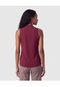 Blusa Cuello Mao Sin Mangas Mujer  Para Mujer Vino Patprimo de Patprimo
