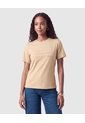 Camiseta Con Detalle Frontal Mujer  Para Mujer Café Patprimo de Patprimo