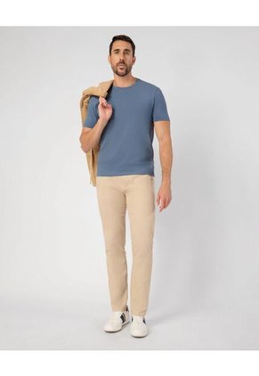 Camiseta  Para Hombre Manga Sisa Cuello Redondo Color Azul Marca Patprimo #44090971