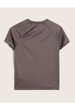 Camiseta Para Niño Manga Corta Color Gris Marca Patprimo #66090294