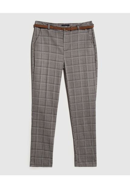 Pantalón Para Mujer Chino Color Gris  Marca Patprimo #30071856