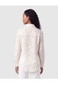 Camisa Manga Larga Estampada Mujer  Para Mujer Blanco Patprimo de Patprimo