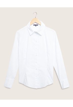 Camisa Para Mujer Manga Larga Color Blanco Marca Patprimo #30010532