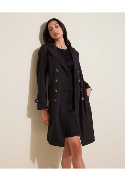 Chaqueta Para Mujer Trench Color Negro Marca Patprimo #30080467