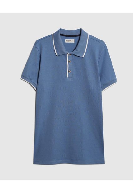 Polo Para Hombre Cuello Tejido Sin Bolsillo Color Azul Claro Marca Patprimo #44112704