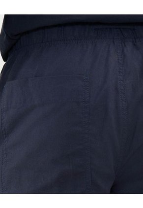 Pantalón En Efecto Lino  Para Hombre Azul Patprimo
