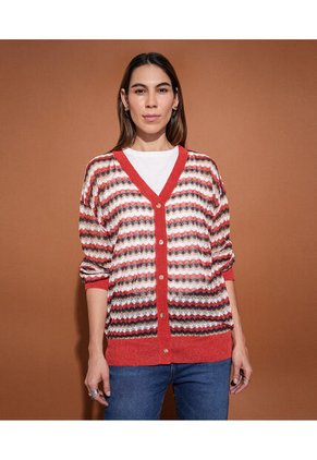 Saco Para Mujer Cardigan Color Beige Marca Patprimo #30330537