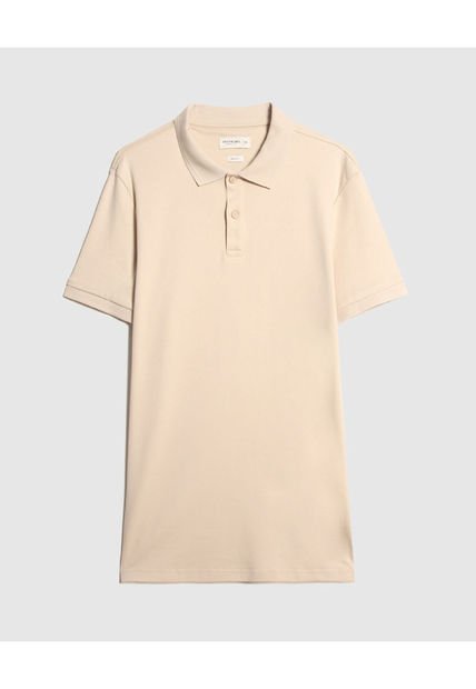 Polo Para Hombre Cuello Tejido Sin Bolsillo Color Beige Marca Patprimo #44112700