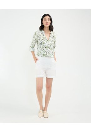 Blusa Para Mujer Manga Larga Color Verde Marca Patprimo #30123453