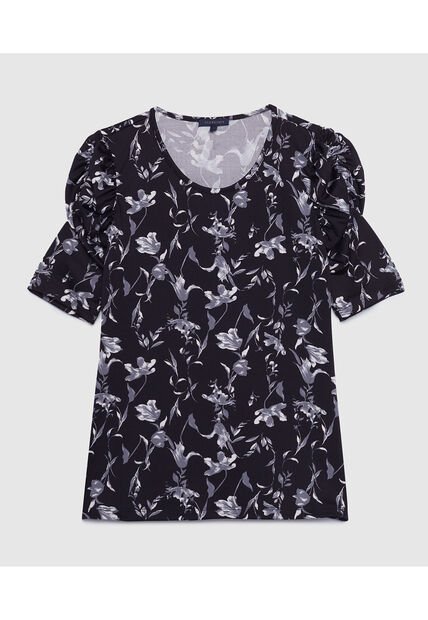 Camiseta Para Mujer Manga Corta Color Negro Marca Patprimo #30093341