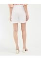 Bermuda Para Mujer Regular Largo Color Blanco Marca Patprimo #30100373 de Patprimo