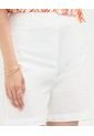 Bermuda Para Mujer Regular Largo Color Blanco Marca Patprimo #30100373 de Patprimo