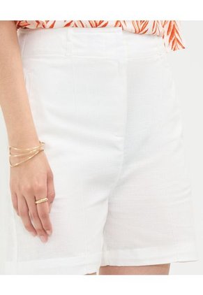 Bermuda Para Mujer Regular Largo Color Blanco Marca Patprimo #30100373