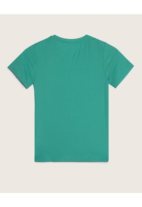 Camiseta Para Niña Manga Corta Color Verde  Marca Patprimo #86090326