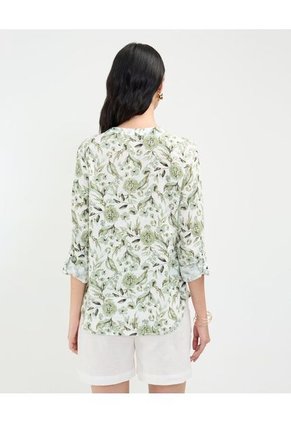 Blusa Para Mujer Manga Larga Color Verde Marca Patprimo #30123453