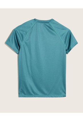 Camiseta Para Niño Manga Corta Color Azul Claro Marca Patprimo #66090294