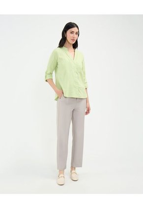 Blusa Para Mujer Manga Larga Color Verde Marca Patprimo #30123452