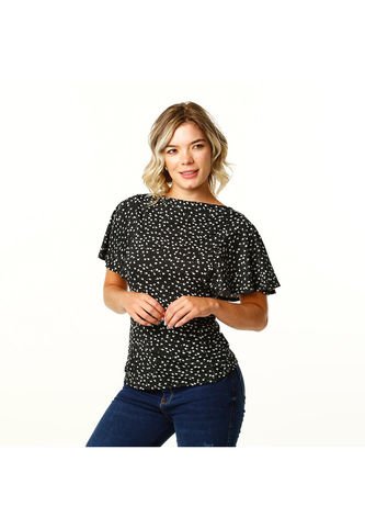 BLUSA PATPRIMO MUJER 30091483 IN BL MC CU BLANCO Patprimo