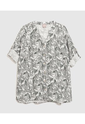 Blusa Para Mujer Manga 3/4 Color Verde Marca Patprimo #14121311