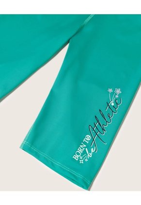 Leggins Para Niña Corto Color Verde  Marca Patprimo #86230070