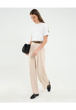 Camiseta Para Mujer Manga Corta Cuello Redondo Color Blanco Marca Patprimo #30093764