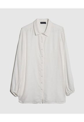 Camisa Para Mujer Manga Larga Color Blanco Marca Patprimo #14010186