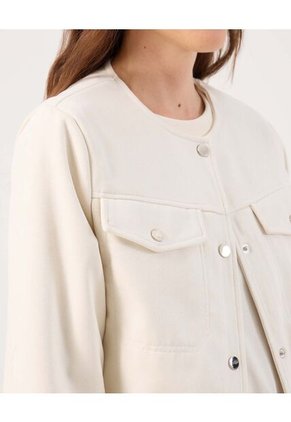 Chaqueta Para Mujer Desestructurada Color Crema Marca Patprimo #30080576