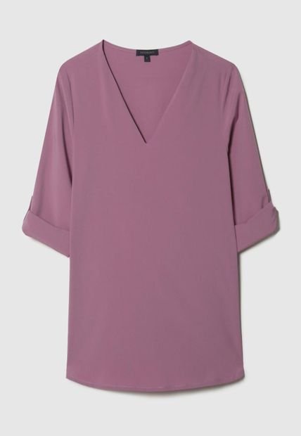 Blusa Para Mujer Manga 3/4 Color Lila Marca Patprimo #30123269