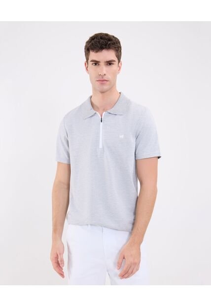 Polo Para Hombre Cuello Tejido Sin Bolsillo Color Gris Marca Patprimo #44112747
