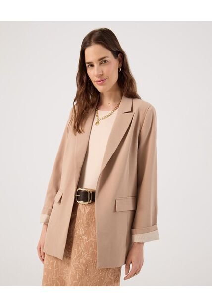 Blazer Para Mujer  Color Beige Marca Patprimo #30400144