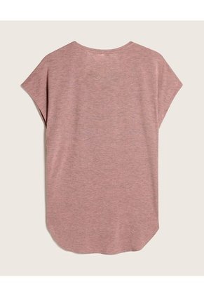 Camiseta Para Mujer Manga Corta Color Rosado Marca Patprimo #30093109