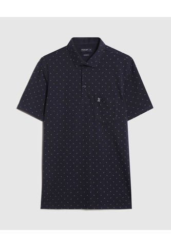 Polo Para Hombre Cuello Maquina Con Bolsillo Color Azul Oscuro Marca Patprimo #44112698 Patprimo