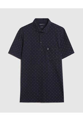 Polo Para Hombre Cuello Maquina Con Bolsillo Color Azul Oscuro Marca Patprimo #44112698