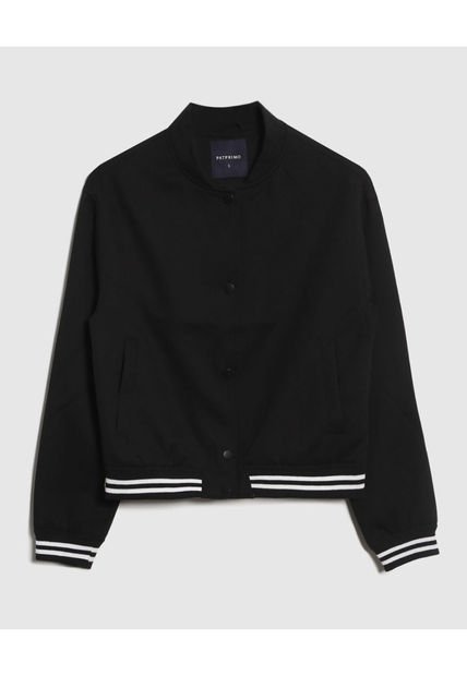 Chaqueta Para Mujer Bomber Color Negro Marca Patprimo #30080546