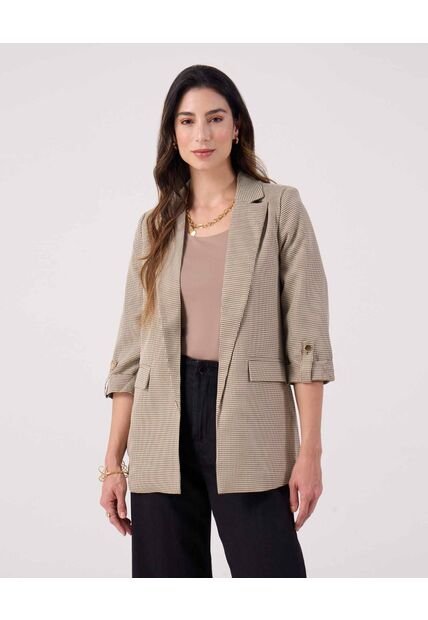 Blazer Para Mujer  Color Café Marca Patprimo #30400147