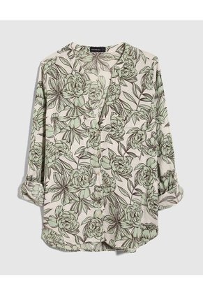 Blusa Para Mujer Manga Larga Color Verde  Marca Patprimo #30123346