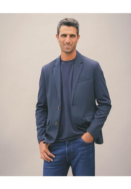 Blazer Para Hombre Blazer Color Azul Oscuro Marca Patprimo #44400063